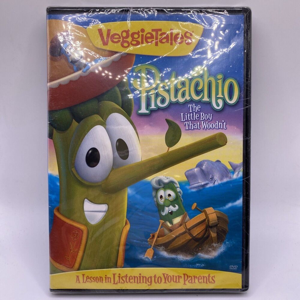 VeggieTales Pistachio The Little Boy That Woodn't 2010 DVD Faith Family SEALED